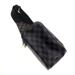 □□ LOUIS VUITTON ルイヴィトン ダミエ ジェロニモス ウエストバッグ 本体のみ N51994 エベヌ Cランク