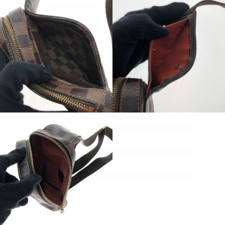  LOUIS VUITTON ルイヴィトン ダミエ ジェロニモス ウエストバッグ 本体のみ N51994 エベヌ