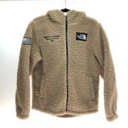 □□ THE NORTH FACE ザノースフェイス スノー シティ フリース フーディ 160cm NJ4FM61T ベージュ Aランク