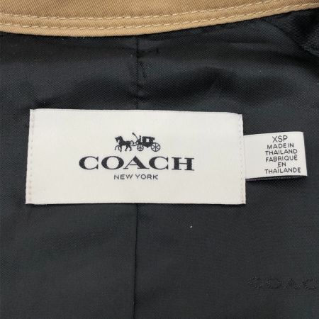  COACH コーチ トレンチコート SIZE XSP(XS以下) F21833 ベージュ