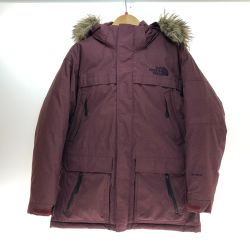 □□ THE NORTH FACE ザノースフェイス ハイベント ダウンジャケット Mサイズ NFD00C69 エンジ Bランク