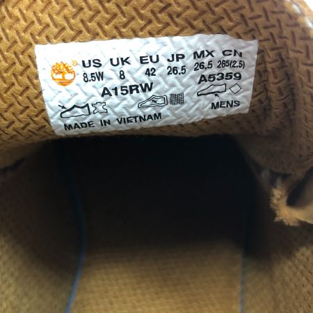  Timberland ティンバーランド ウォータープルーフ チャッカーブーツ 26.5cm A5359 ブラウン