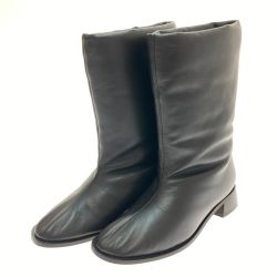 □□  ブーツ　24.5~25ｃｍ NKP3499 ブラック Bランク