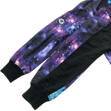  RUDIES ブルゾン XLサイズ パープル×ブラック系