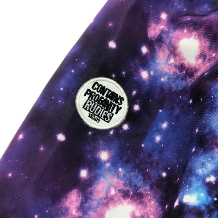  RUDIES ブルゾン XLサイズ パープル×ブラック系