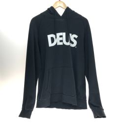 □□ Deus ex Machina デウスエクスマキナ パーカー スウェット Mサイズ DMW68866 ブラック Bランク