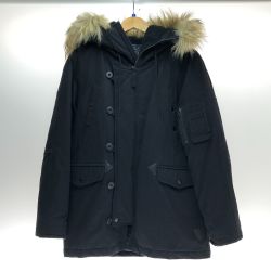 □□ CLOUD13 ミリタリージャケット Ｌサイズ 35531506 ブラック Cランク