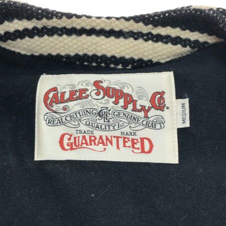  CALEE ウールボーダーベスト Mサイズ