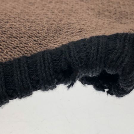  WACKO MARIA ワコマリア ロゴニット セーター Mサイズ 16SS-WMK-KN10 ブラウン