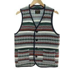 □□ COOTIE クーティー ボーダーベスト Mサイズ Bランク