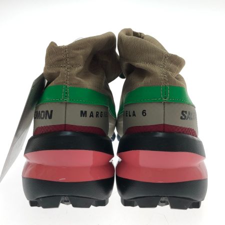  SALOMON サロモン MM6 メゾンマルジェラ スニーカー 22cm S66WS0082 ベージュ×グリーン