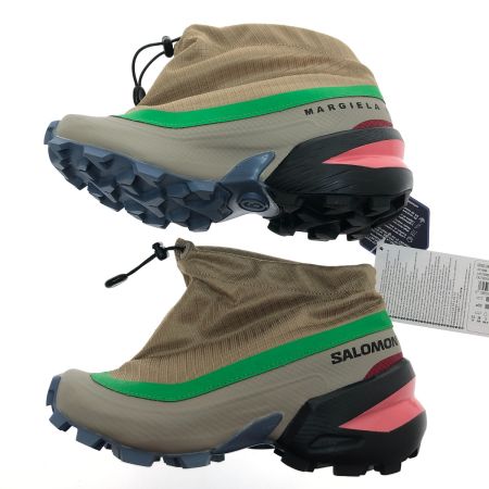  SALOMON サロモン MM6 メゾンマルジェラ スニーカー 22cm S66WS0082 ベージュ×グリーン