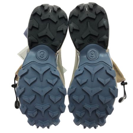  SALOMON サロモン MM6 メゾンマルジェラ スニーカー 22cm S66WS0082 ベージュ×グリーン
