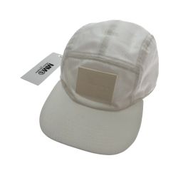 □□ MM6 ベースボールキャップ Mサイズ S52TC0054 ホワイト Sランク