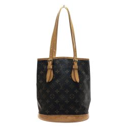 □□ LOUIS VUITTON ルイヴィトン モノグラム プチ・バケット トートバッグ 本体のみ M42238 モノグラム Cランク