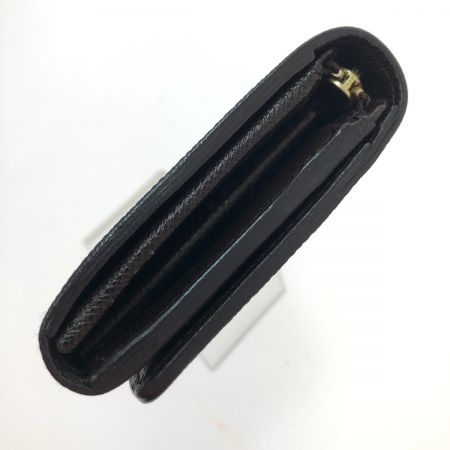  LOUIS VUITTON ルイヴィトン ポルトモネ ビエ トレゾール  二つ折り財布 本体のみ N61730 ダミエ エベヌ