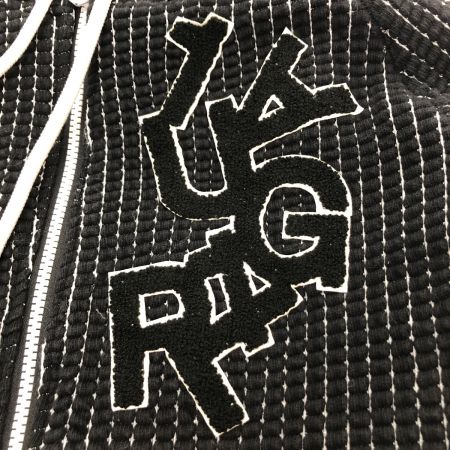  1piu1uguale3 relax ロゴワッフル セットアップ Lサイズ ブラック