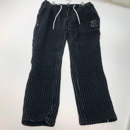  1piu1uguale3 relax ロゴワッフル セットアップ Lサイズ ブラック