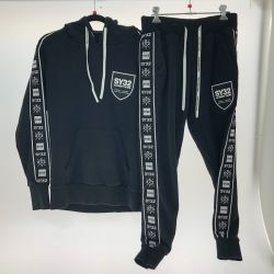 □□ SY32 プルオーバースウェット セットアップ Mサイズ TNS1747 ブラック Bランク