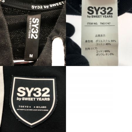  SY32 プルオーバースウェット セットアップ Mサイズ TNS1747 ブラック
