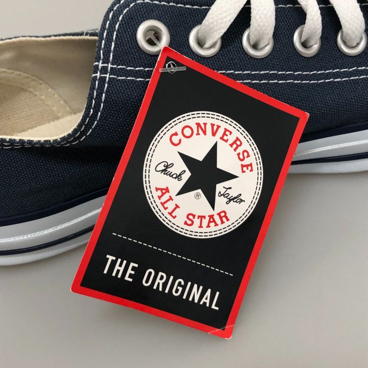 CONVERSE コンバース スニーカー キャンバス オールスター オックス 27.5cm 本体のみ M9697  ネイビー｜中古｜なんでもリサイクルビッグバン