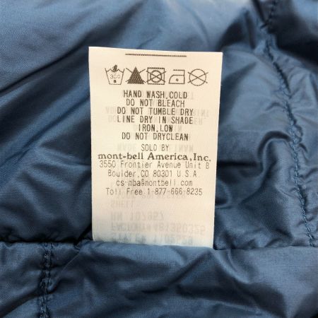  mont･bell モンベル パウダーグライド パーカ Mサイズ 1102529 ブルー