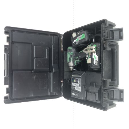 ДД HITACHI 日立 コードレスインパクトドライバ（36V） WH36DA アグレッシブグリーン