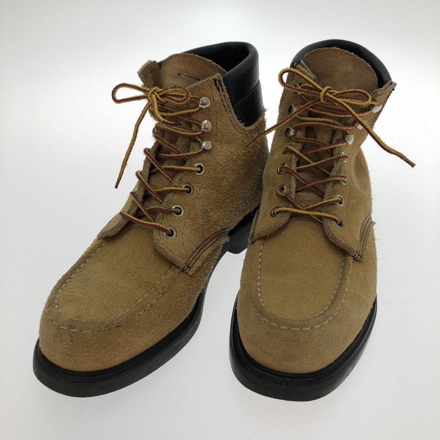 中古】 RED WING レッドウィング ブーツ SIZE8D（26cm） ベージュ C