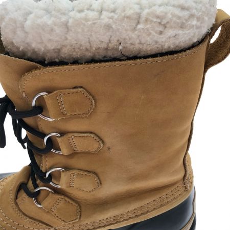  SOREL ソレル カリブー ウォータープルーフ  ブーツ 27cm NM000-281 ブラウン