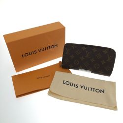 □□ LOUIS VUITTON ルイヴィトン ジッピーウォレット 長財布 M42616 モノグラム Bランク