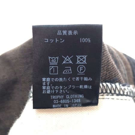  TROPHY CLOTHING トロフィークロージング デニムパンツ SIZE 81cm (W32) ブラック