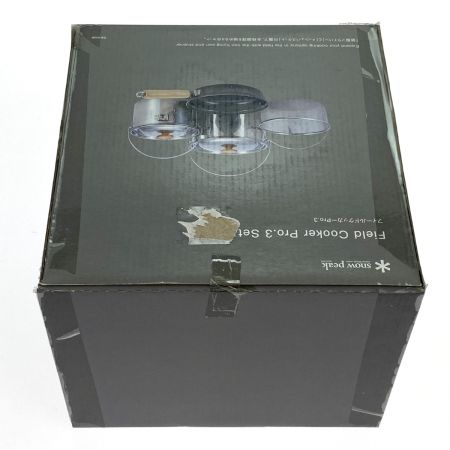  snowpeak スノーピーク フィールドクッカー PRO.3 CS-023R 未使用品