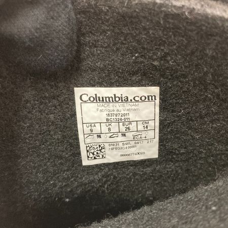  Columbia コロンビア スノーブーツ    14サイズ　タグ付き BC1326-011 ブラック×カーキ 本体のみ