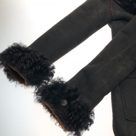  DIESEL ディーゼル リバーシブル ムートンコート Mサイズ ブラウン