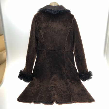  DIESEL ディーゼル リバーシブル ムートンコート Mサイズ ブラウン