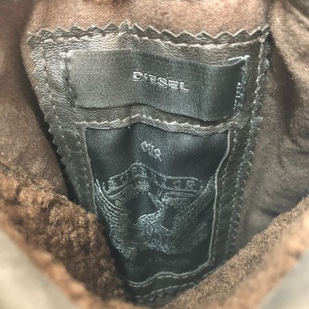  DIESEL ディーゼル リバーシブル ムートンコート Mサイズ ブラウン