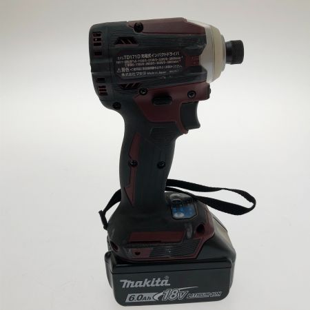  MAKITA マキタ 充電式インパクトドライバ TD171DRGX