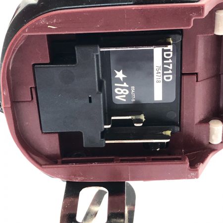  MAKITA マキタ 充電式インパクトドライバ TD171DRGX