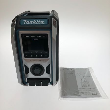  MAKITA マキタ 充電式ラジオ　コード付き 10.8-18v MR113 グリーン×ブラック