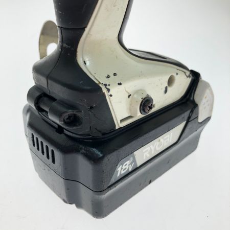  RYOBI リョービ 充電式インパクトドライバー 18V BID-10XR パールホワイト