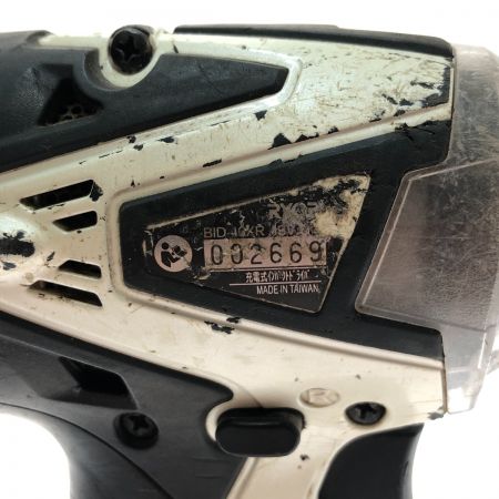  RYOBI リョービ 充電式インパクトドライバー 18V BID-10XR パールホワイト