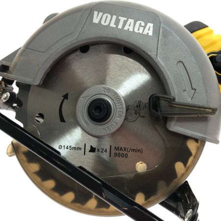  voltaga 充電式丸のこ コードレス VOL-26809 イエロー