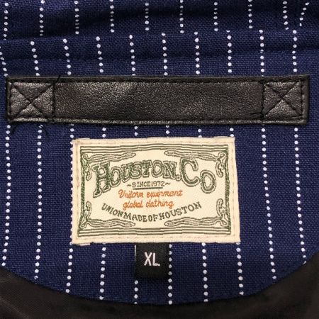  HOUSTON ヒューストン ダウンジャケット XLサイズ 50324 ネイビー