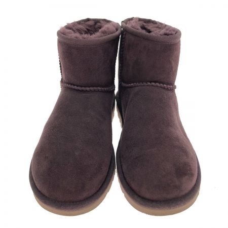  UGG アグ クラシックミニ ムートンブーツ 22cm 本体のみ N5854 パープル