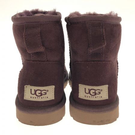 UGG アグ クラシックミニ ムートンブーツ 22cm 本体のみ N5854 パープル｜中古｜なんでもリサイクルビッグバン