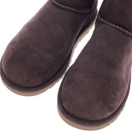  UGG アグ クラシックミニ ムートンブーツ 22cm 本体のみ N5854 パープル