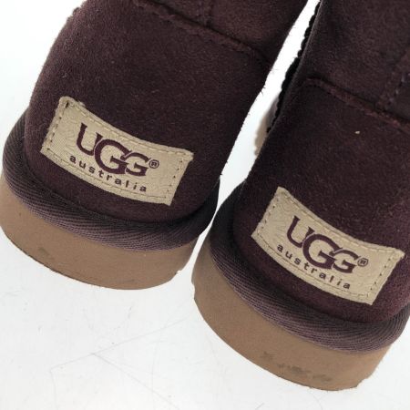  UGG アグ クラシックミニ ムートンブーツ 22cm 本体のみ N5854 パープル