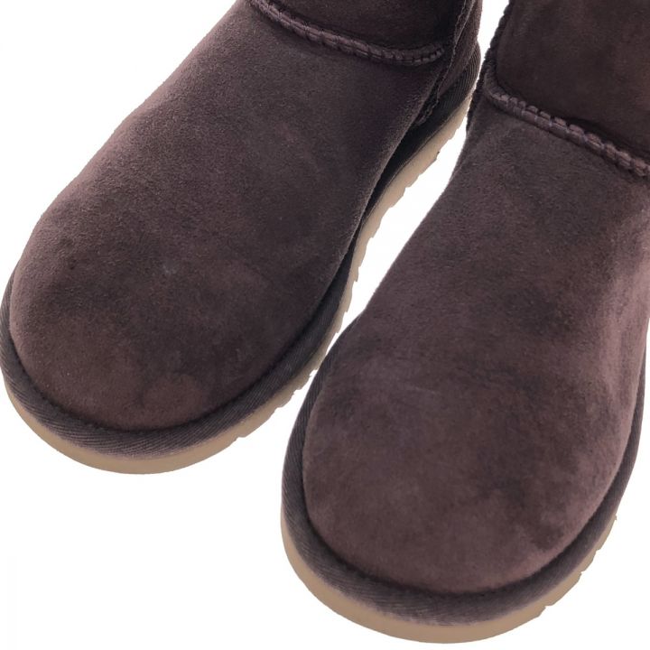 UGG アグ クラシックミニ ムートンブーツ 22cm 本体のみ N5854 パープル｜中古｜なんでもリサイクルビッグバン