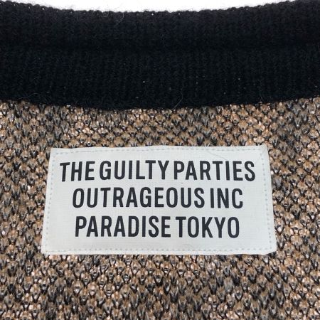  WACKO MARIA ワコマリア モヘアニットカーディガン Ｌサイズ レオパード