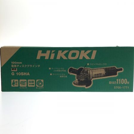  HiKOKI ハイコーキ 電気ディスクグラインダ 100mm 100V G10SHA